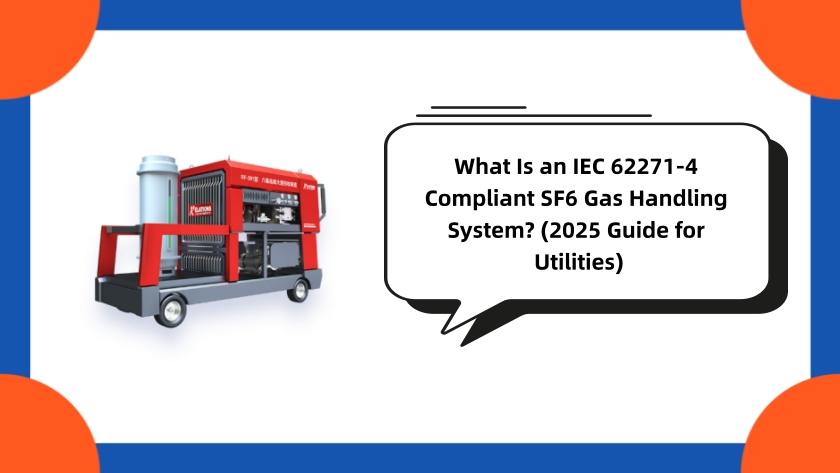 What Is an IEC 62271-4 Compliant SF6 Gas Handling System? (2025 Guide for Utilities)