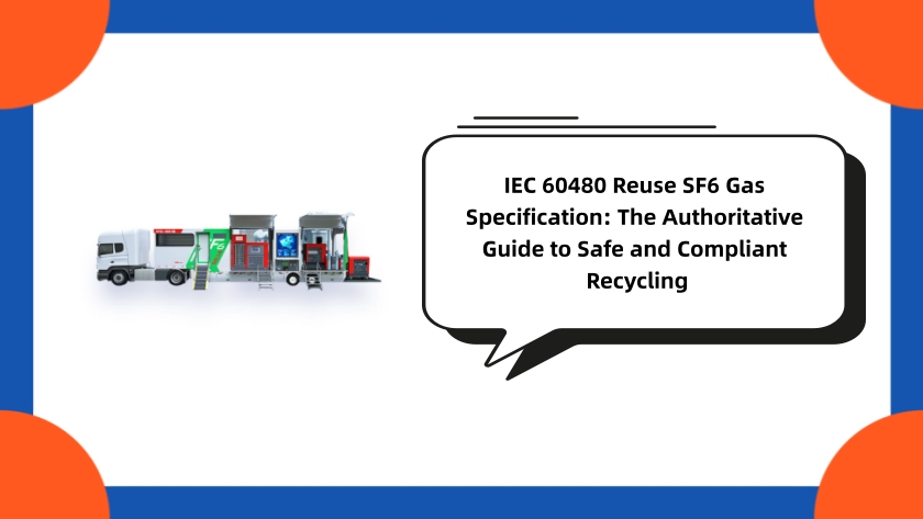IEC 60480 Reuse SF6 Gas Specification