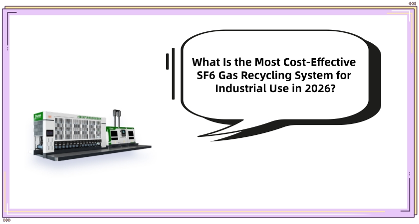 What Is the Most Cost-Effective SF6 Gas Recycling System for Industrial Use in 2026?