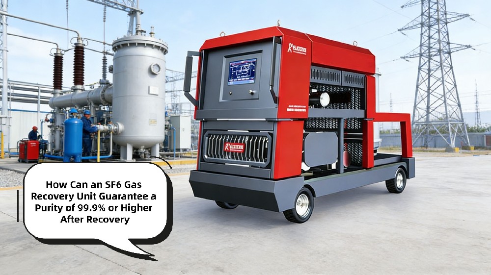 How Can an SF6 Gas Recovery Unit Guarantee a Purity of 99.9% or Higher After Recovery