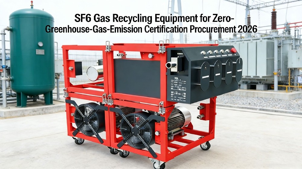 SF6 Gas Recycling Equipment for Zero-Greenhouse-Gas-Emission Certification Procurement 2026