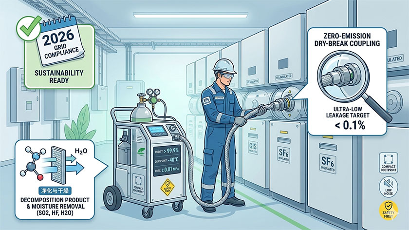 Indoor Substation SF6 Gas Refill Solutions: 2026 Guide