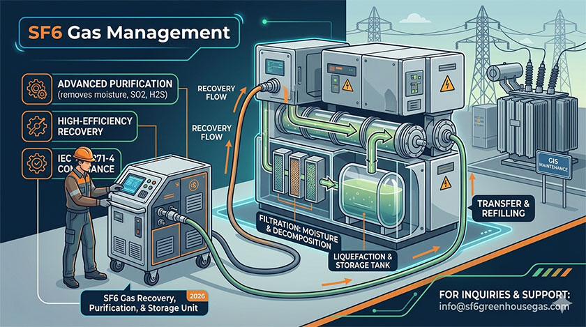 SF6 Gas Storage and Transfer Handling Equipment | Factory Quotation 2026